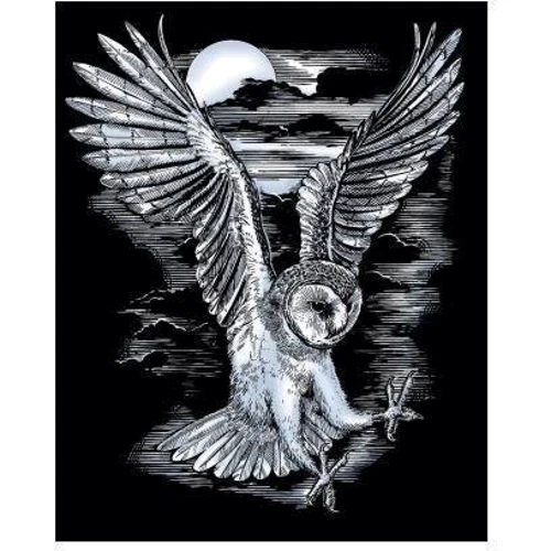 Набір для творчості Sequin Art ARTFOIL SILVER Сипуха