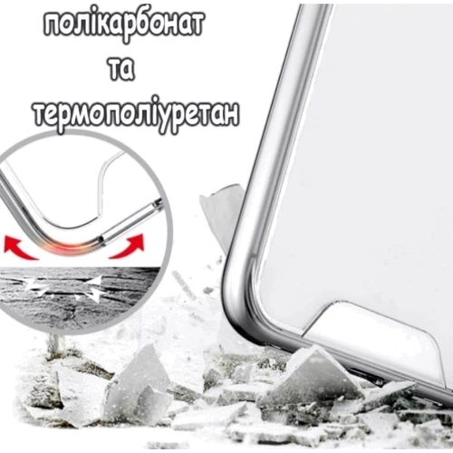 Чехол для телефонов BeCover Space Case Transparancy for Samsung G990 Galaxy S21 FE (709354): Материал поликарбонат и термополиуретан