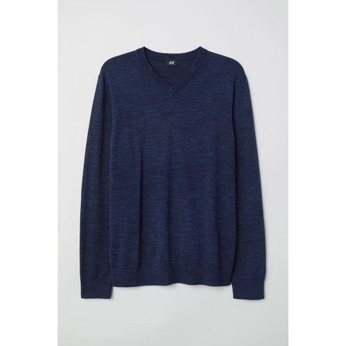 Пуловер H&M 6024098 48 синий
