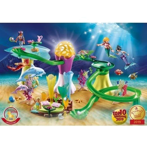Конструктор Playmobil Русалочья бухта со светящимся куполом 70094: Количество деталей, шт. 126