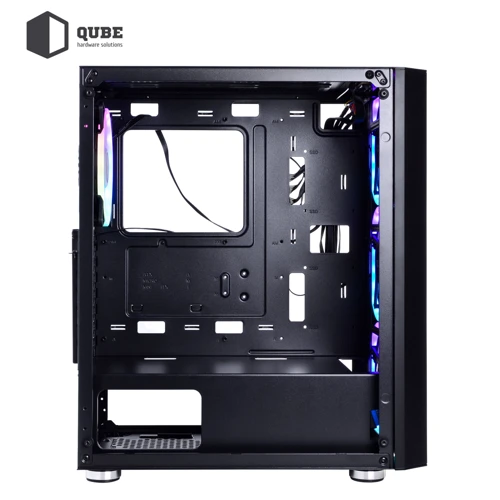 Корпус QUBE GUARD ARGB Dual Side Glass (GUARD_WH86ARGBDG) фото 7