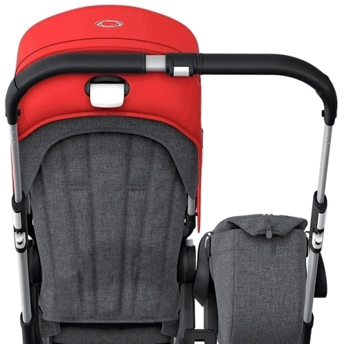 Універсальна коляска 2 в 1 Bugaboo Donkey 3 Mono ALU / GREY MELANGE-RED, сірий меланж з червоним капюшоном (180154GM02): Тип коляски універсальна коляска (2-в-1)