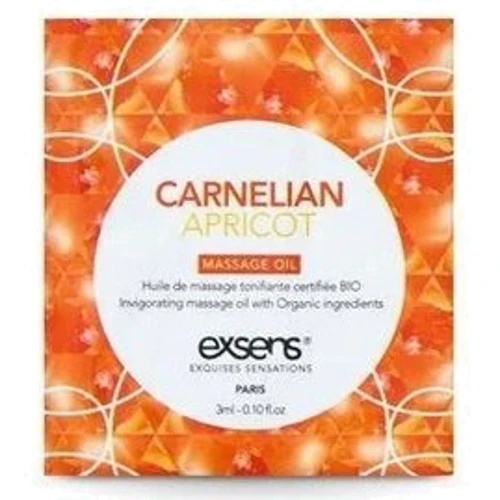 Пробник массажного масла EXSENS Carnelian Apricot 3мл: Тип Масло