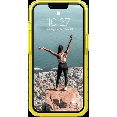 Чехол для iPhone Urban Armor Gear UAG [U] Dip Acid (11317U317878) for iPhone 13: Цвет желтый