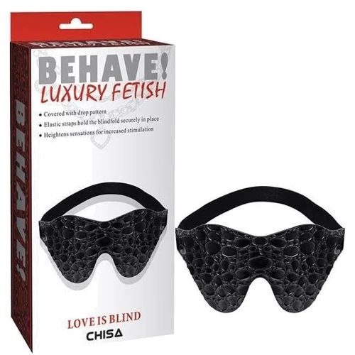 Маска Behave! Luxury Fetish Love Is Blind Classics
