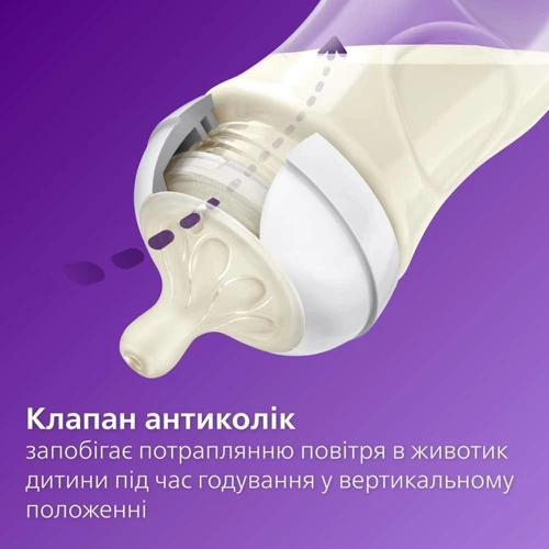 Соска силиконовая Philips AVENT Natural Природный поток, 6 мес+, для густой пищи, 2 шт (SCY966/02) фото 4