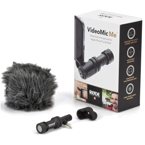 Направленный конденсаторный микрофон Rode Videomic ME: Способ подключения Проводной