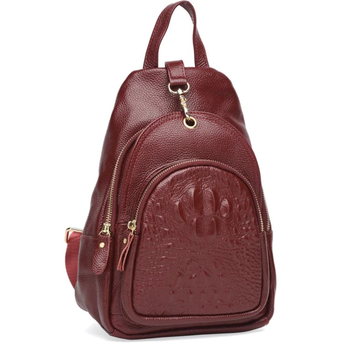 Женский рюкзак Keizer бордовый (K1315b-bordo)
