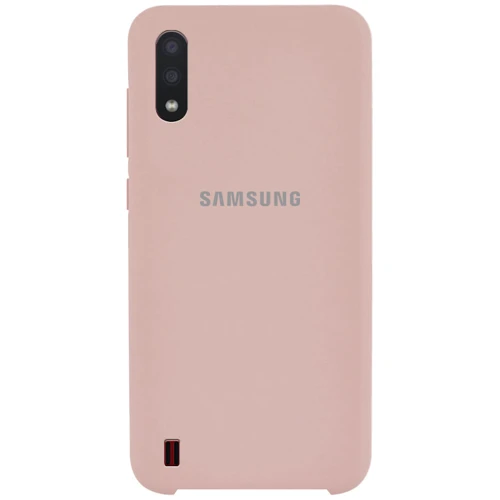 Аксесуар для смартфона Mobile Case Silicone Cover Pink Sand for Samsung A015 Galaxy A01