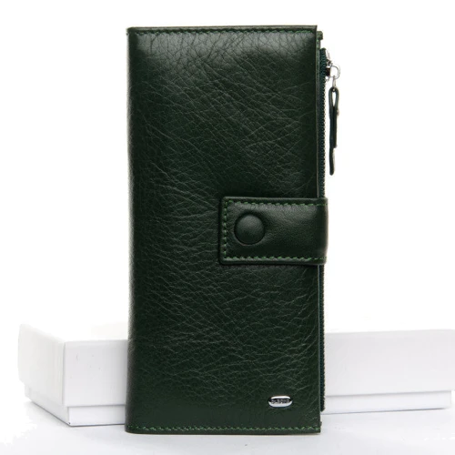 Жіночий гаманець Dr. Bond зелений (32672 dark-green)