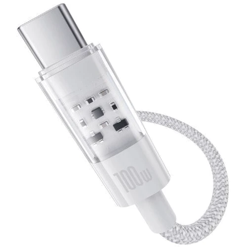 Кабель Baseus USB Cable to USB-C Gem Fast-Charging Data 100W 2m White (P10373002211-01): Тип USB Cable - USB-C
