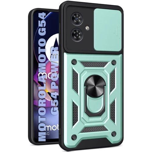 Чохол для телефона BeCover Military Dark Green для Motorola Moto G54 / G54 Power (711004): Тип накладка на заднюю часть