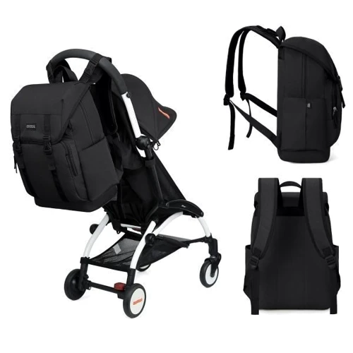 Рюкзак для мами Mommore чорний (MM0090003A001)