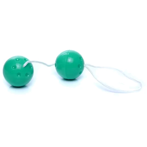 Вагинальные шарики BOSS Duo balls Green, BS6700025