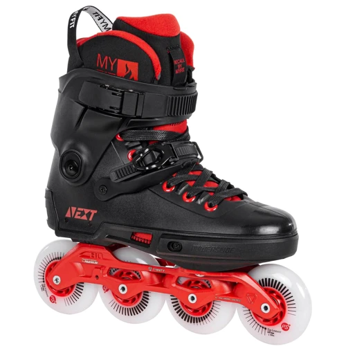 Роликовые коньки PWR 23 Next Black Red 80 44,0-45,0 (908370): Тип одноразмерные