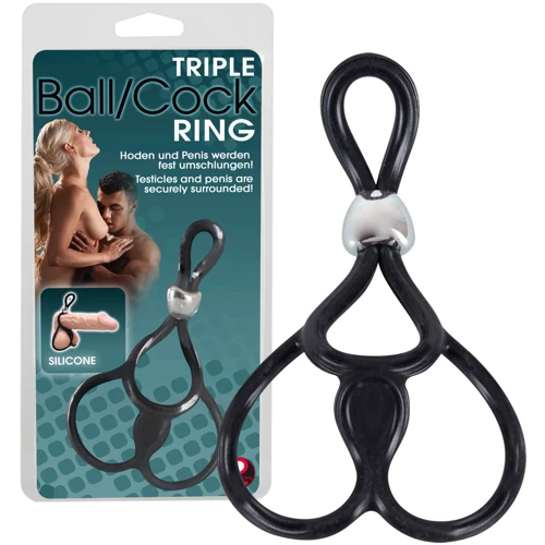 Ерекційне кільце для члена Orion Triple Ball And Cock Ring