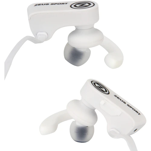 Навушники AirOn Zeus Sport, White (6945545500237): Тип кріплення кріплення на вухах