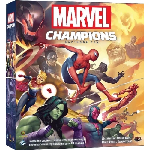 Настольная игра Kilogames Marvel Champions Карткова гра, укр