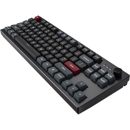 Клавиатура Montech MKey TKL Darkness Gaming Tastatur Gateron Brown US (MK87DB): Интерфейс подключения USB