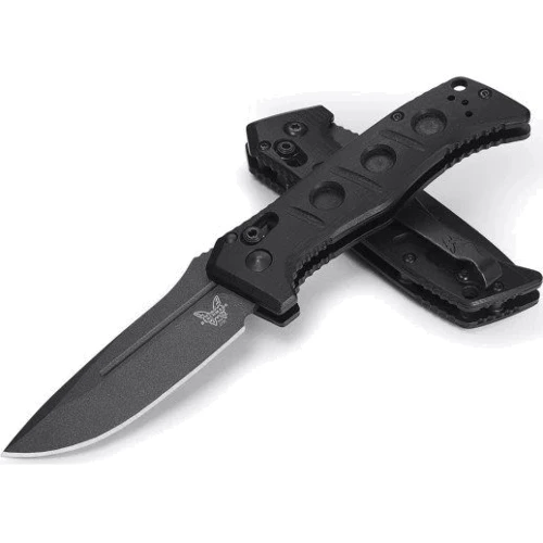 Нож Benchmade Sibert Mini Auto Adamas, чорний (2730GY-1): Система блокировки Есть