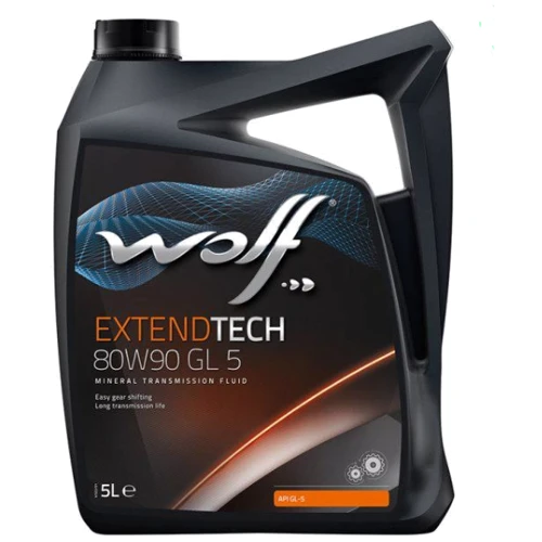 Трансмиссионное масло WOLF EXTENDTECH 80W90