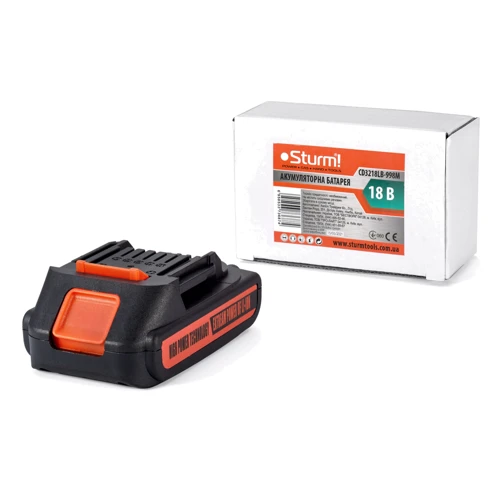Аккумулятор для электроинструмента Sturmax CD3218LB-998M