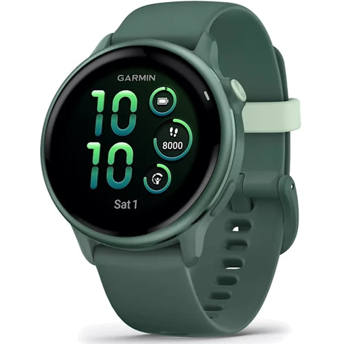 Смарт-годинник Garmin Vivoactive 6 Металевий Jasper Green with Jasper Green Band (010-02985-02)