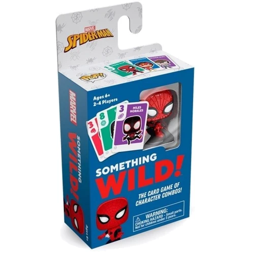 Настільна гра з картками Funko Something Wild Людина-павук (63763): Вік от 6-ти лет