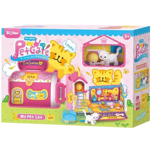 Ігровий набір Складаний будиночок для котика (QL073)