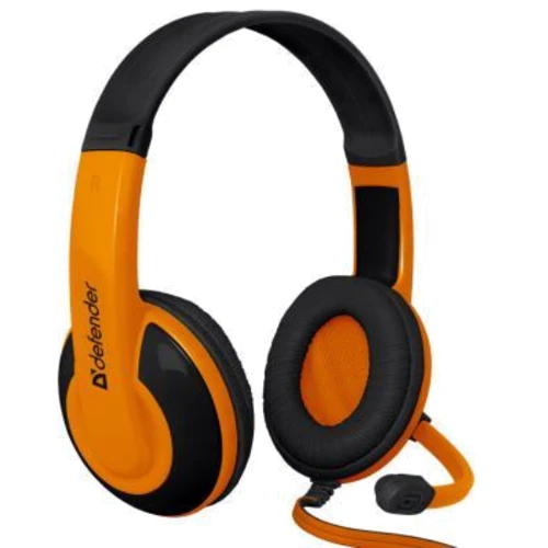 Наушники Defender Warhead G-120 Black/Orange (64099): Тип конструкции полноразмерные