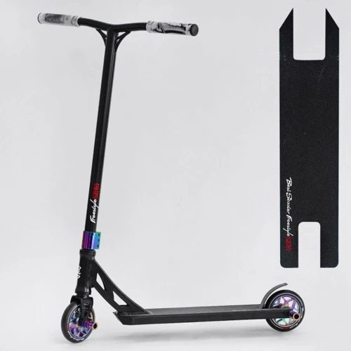 Самокат трюковый Best Scooter черный (N-43005)