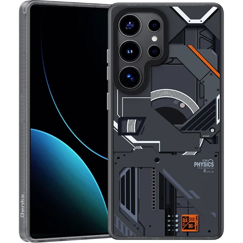 Чехол для телефонов Benks MagClap Mecha Protective Black for Samsung S938 Galaxy S25 Ultra