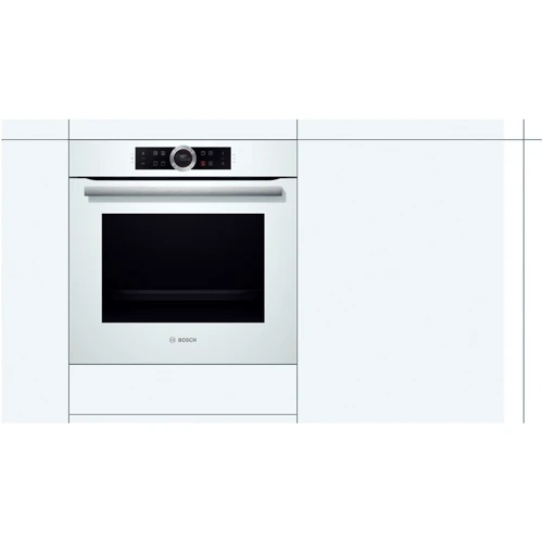 Духовой шкаф электрический Bosch HBG634BW1: Приготовление на пару нет