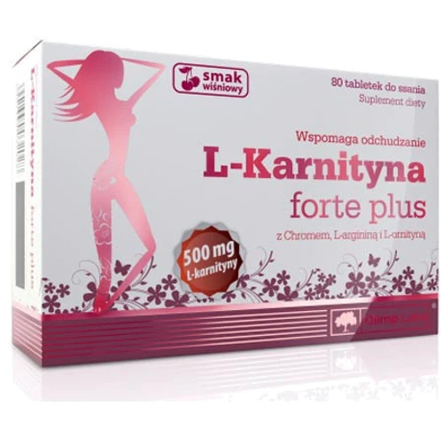 Жироспалювач Olimp L-Carnitine Forte plus 80 tablets