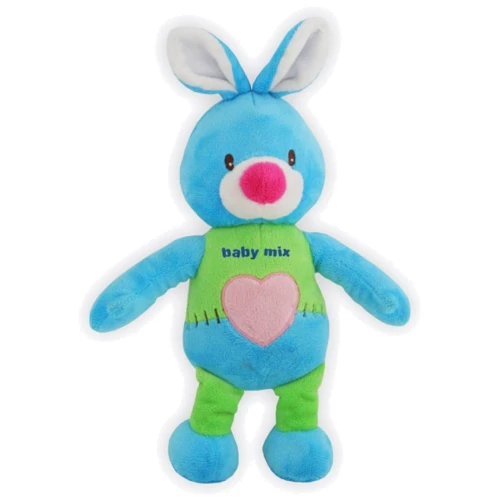 Плюшевая подвеска музыкальная Baby Mix Кролик Мультицвет (TE-9937-20)