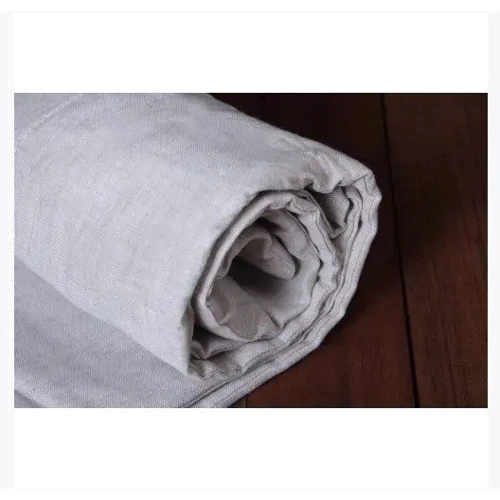 Одеяло льняное Lintex (ткань лен) 90х120 см серое (кл-92) фото 4