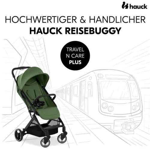 Коляска прогулочная Hauck Travel N Care Plus Green (16027-5): Возможность установки люльки нет