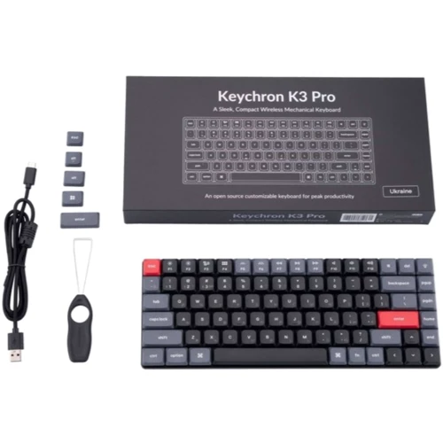 Клавиатура Logitech MX Keys S Wireless UA Pale Grey (920-011588) фото 9