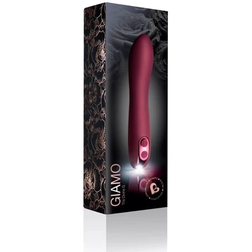 Вибратор для точки G Rocks Off Giamo Burgundy