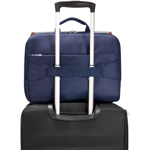 Сумка для ноутбуков Everki 14.1" ContemPRO Shoulder Bag Navy (EKS661N): Материал нейлон
