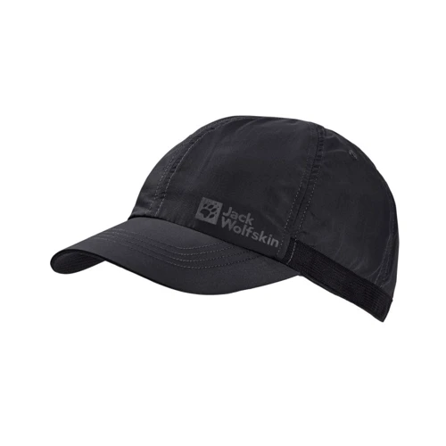 Бейсболка Jack Wolfskin Strap Cap черная (1910462_6000)