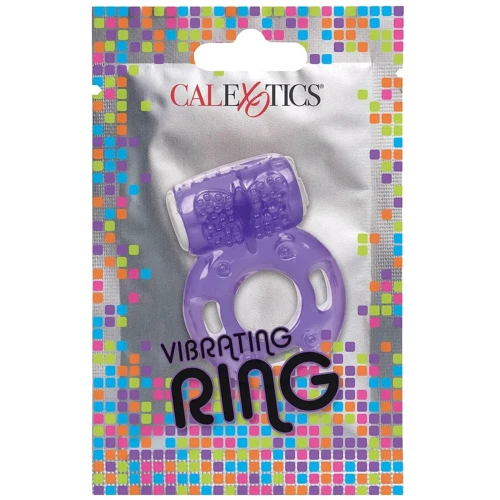 Виброкольцо эрекционное CalExotics Vibrating Ring (фиолетовое)