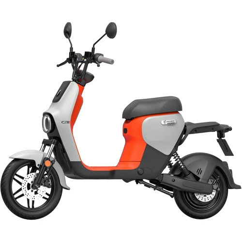 Электроскутер Segway-Ninebot B110S Orange/Light Grey: Особенности С большим запасом хода, С сиденьем, С рулем