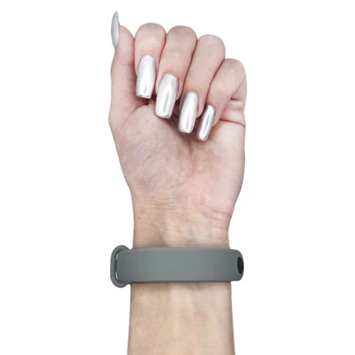 Ремешок BeCover Silicon Light Gray (711961) for Xiaomi Mi Smart Band 9