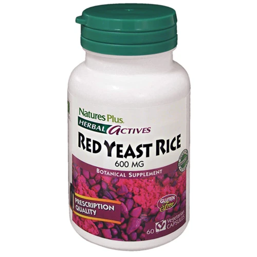 

Natures Plus Herbal Actives Red Yeast Rice 600 mg 60 caps Красный дрожжевой рис