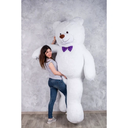 Мягкая игрушка Уильям 250 см белый