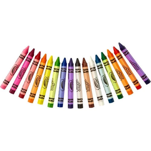 Набір воскових крейд Crayola Mini Kids для малюків Трикутні 16 шт (256316.112): Кількість кольорів 16