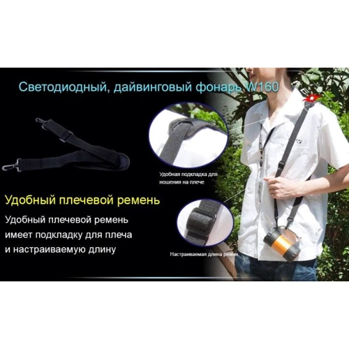 Фонарь туристический Ferei W160 T6: Светодиоды 1