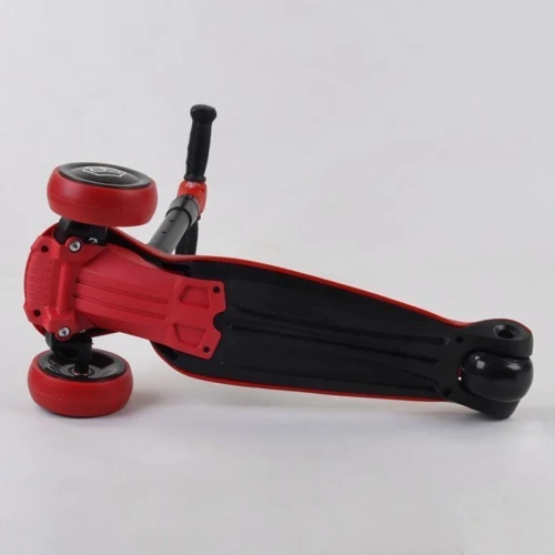 Самокат Best Scooter Maxi червоний (S-5896): Матеріал коліс полиуретан