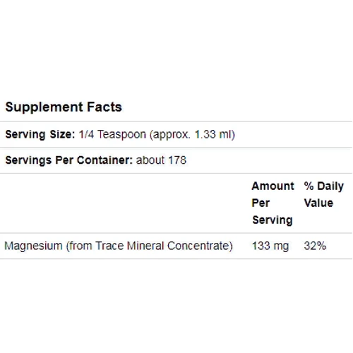 Now Foods Liquid Magnesium with Trace Minerals, 8 fl oz (237 ml) (NF1288)